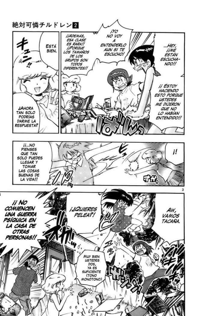 Zettai Karen Children Capítulo 9 - Página 4 en español