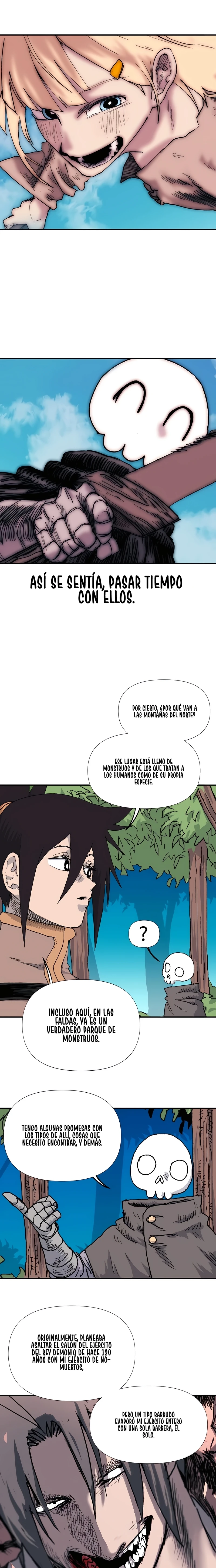 El cuento del mensajero esquelético Capítulo 6 - Página 14 en español