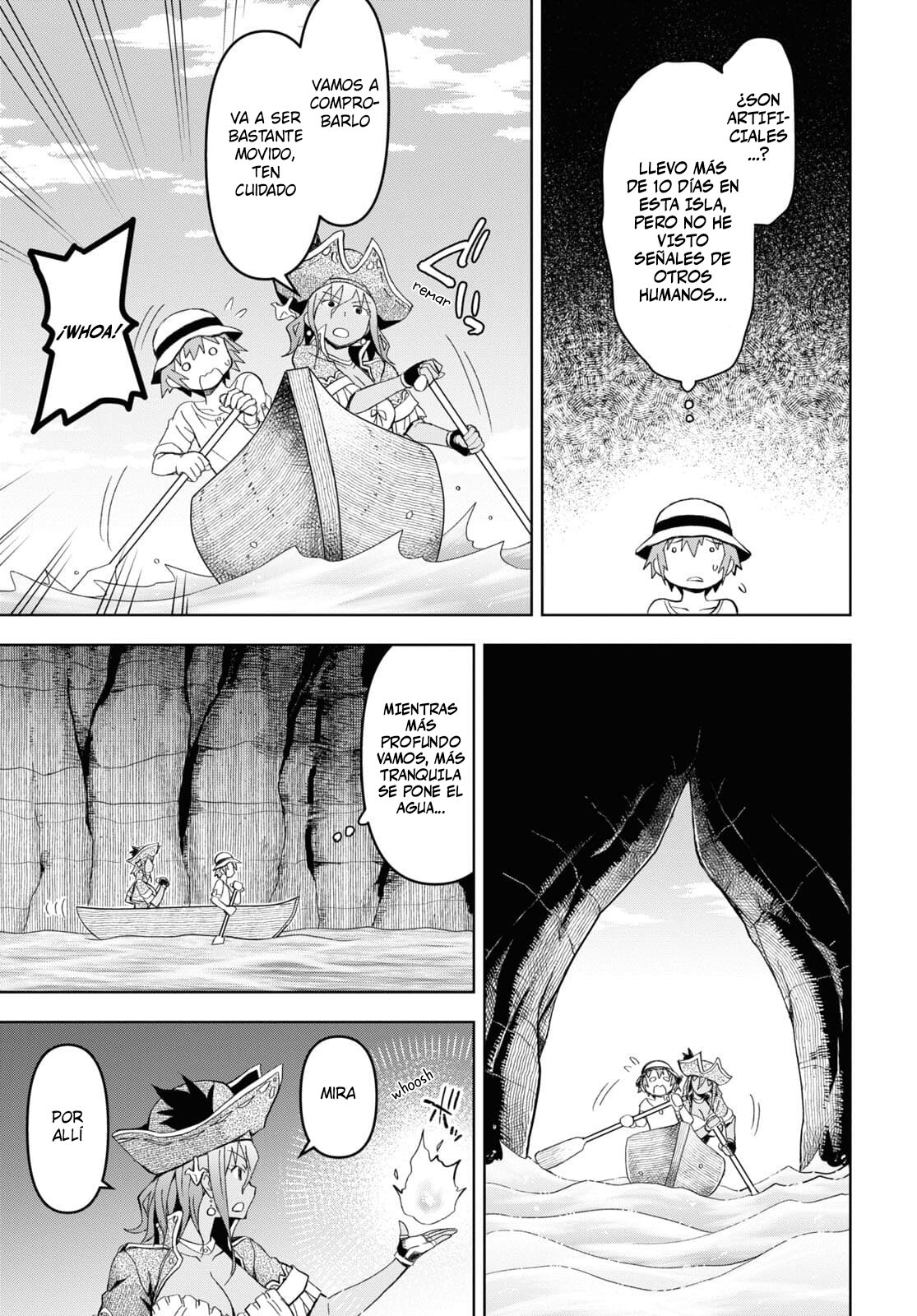 Dungeon Tou de Yadoya o Yarou! Souzou Mahou o Moratta Ore no Hosoude Hanjouki Capítulo 10 - Página 9 en español