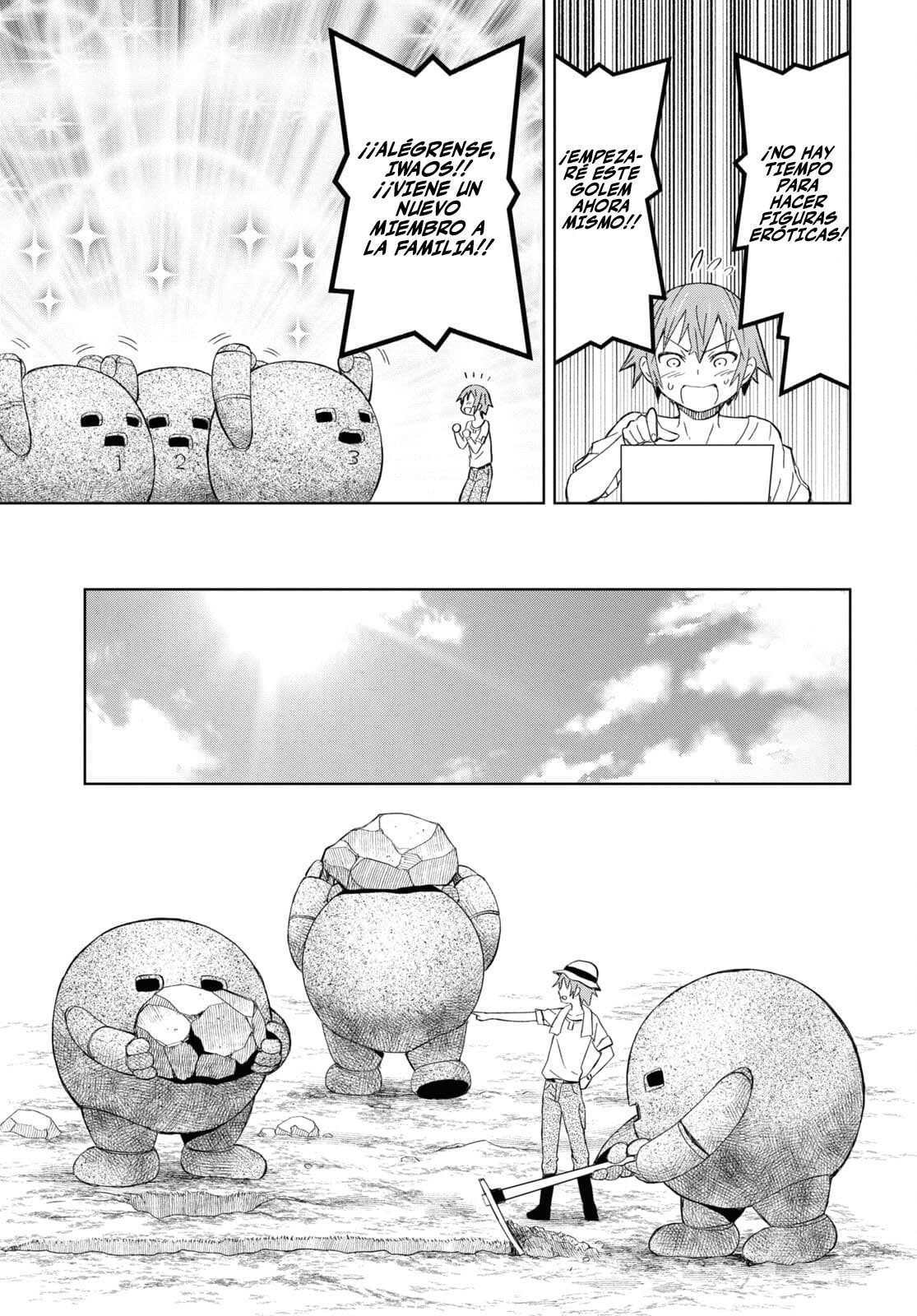 Dungeon Tou de Yadoya o Yarou! Souzou Mahou o Moratta Ore no Hosoude Hanjouki Capítulo 11 - Página 21 en español