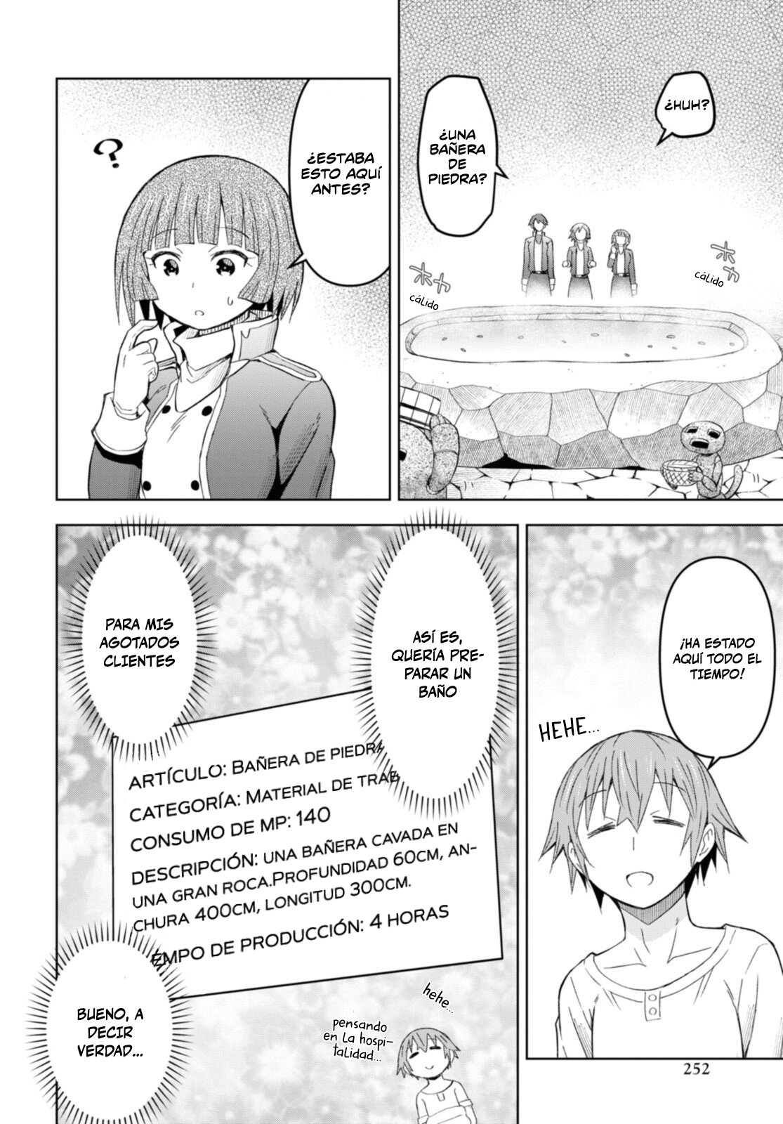Dungeon Tou de Yadoya o Yarou! Souzou Mahou o Moratta Ore no Hosoude Hanjouki Capítulo 13 - Página 16 en español