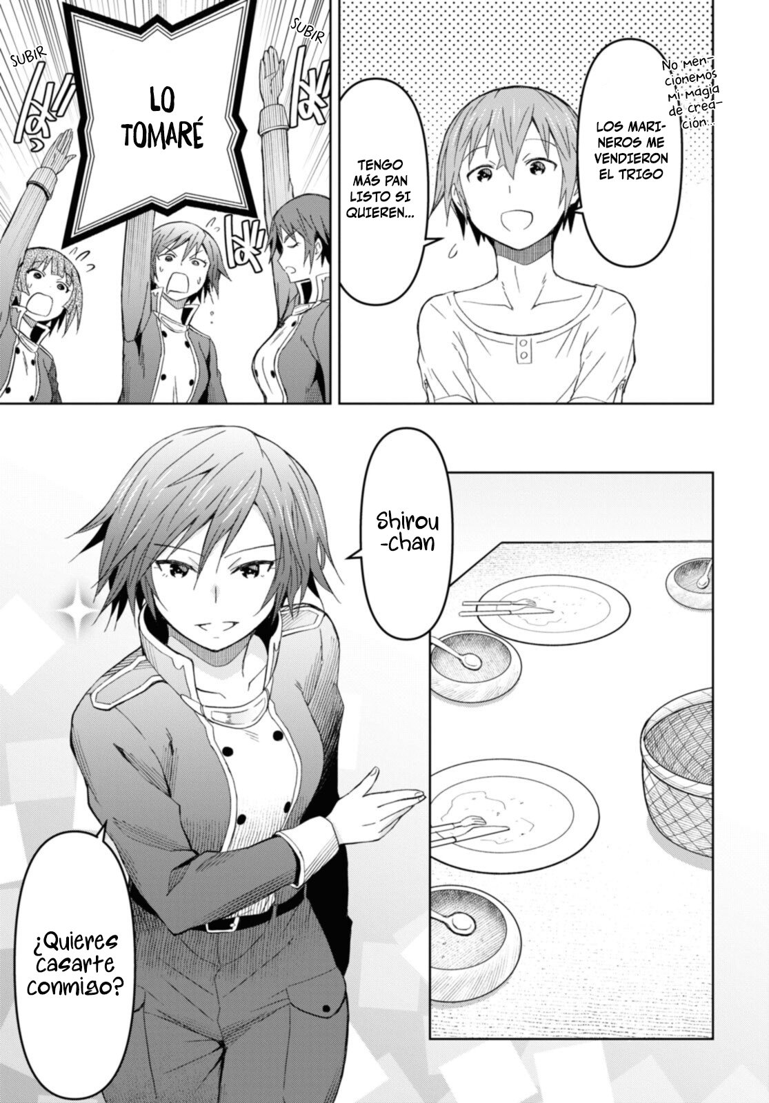 Dungeon Tou de Yadoya o Yarou! Souzou Mahou o Moratta Ore no Hosoude Hanjouki Capítulo 13 - Página 7 en español