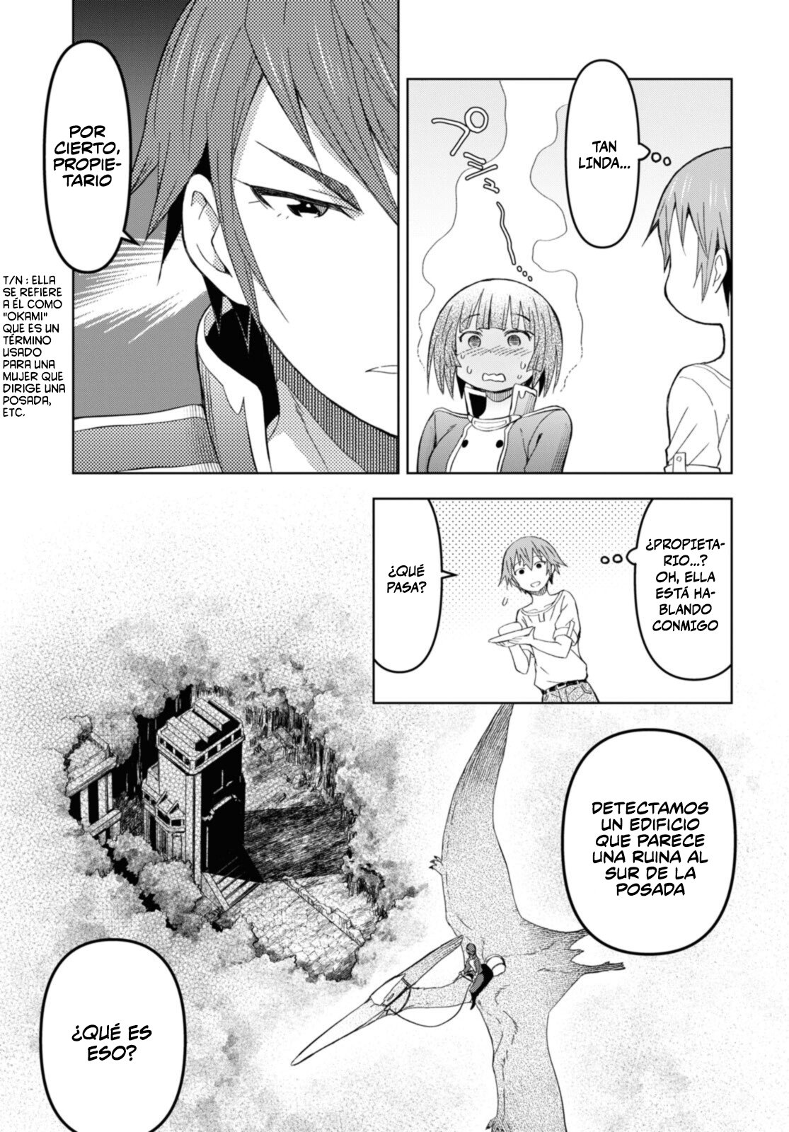 Dungeon Tou de Yadoya o Yarou! Souzou Mahou o Moratta Ore no Hosoude Hanjouki Capítulo 13 - Página 9 en español