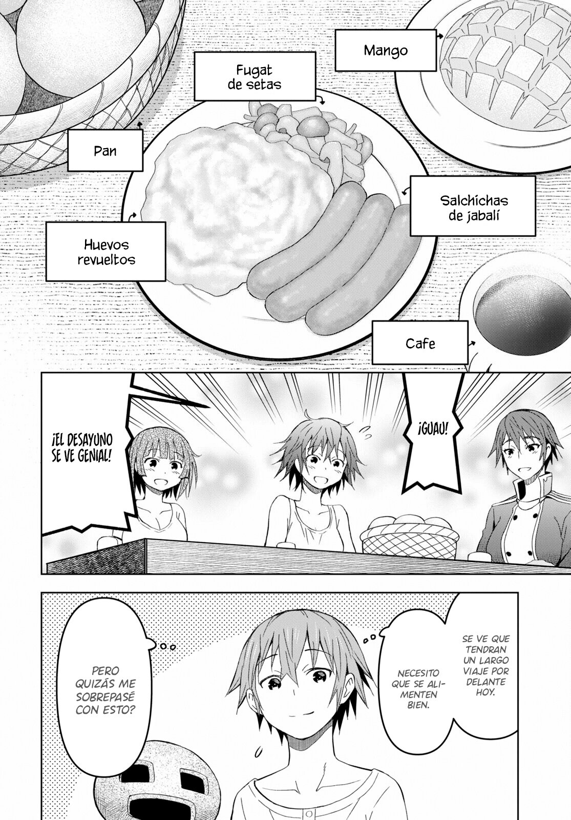 Dungeon Tou de Yadoya o Yarou! Souzou Mahou o Moratta Ore no Hosoude Hanjouki Capítulo 14 - Página 11 en español