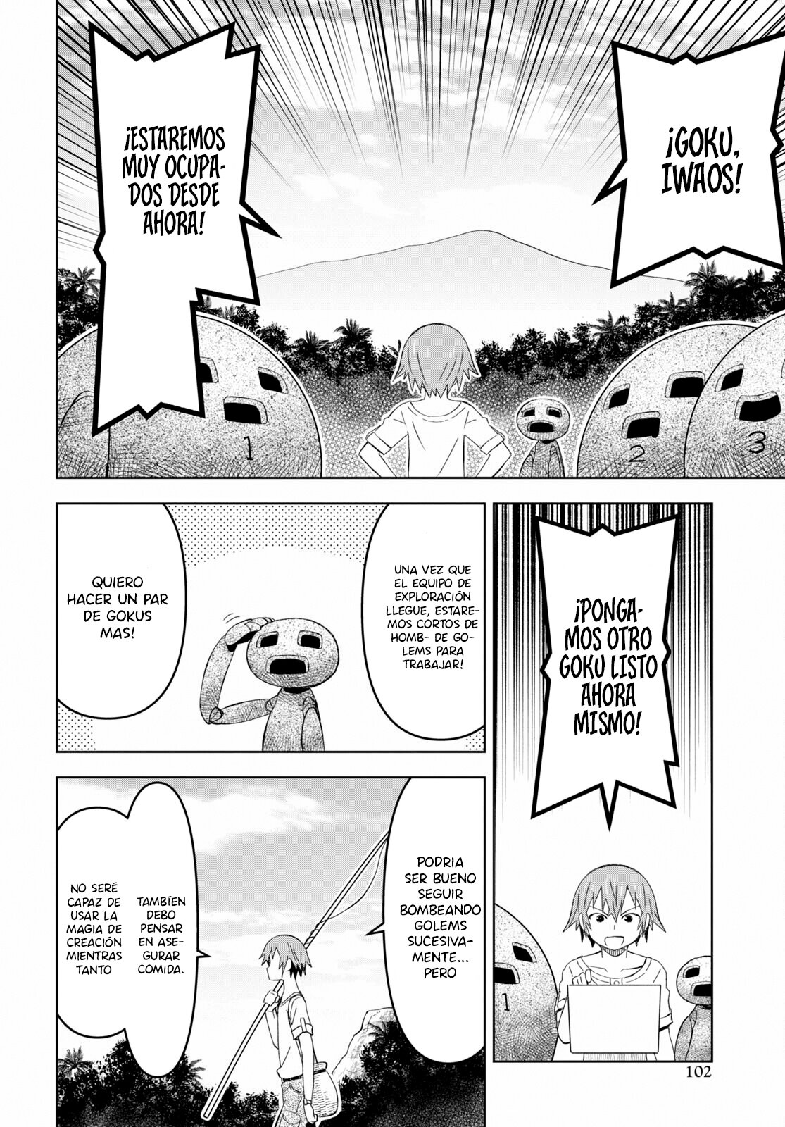 Dungeon Tou de Yadoya o Yarou! Souzou Mahou o Moratta Ore no Hosoude Hanjouki Capítulo 14 - Página 21 en español