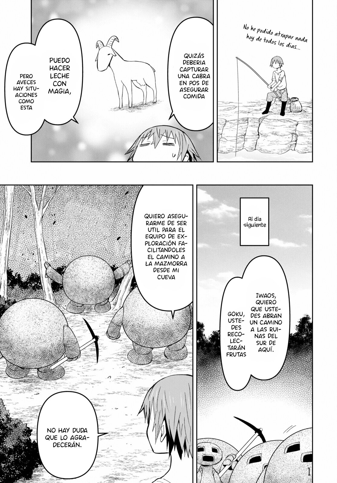 Dungeon Tou de Yadoya o Yarou! Souzou Mahou o Moratta Ore no Hosoude Hanjouki Capítulo 14 - Página 22 en español