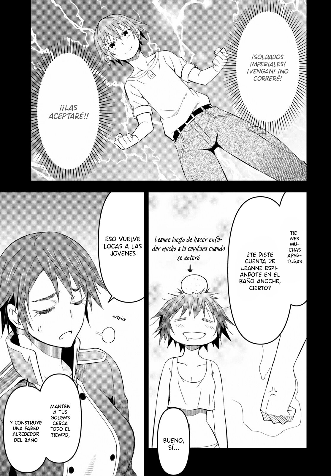 Dungeon Tou de Yadoya o Yarou! Souzou Mahou o Moratta Ore no Hosoude Hanjouki Capítulo 14 - Página 24 en español