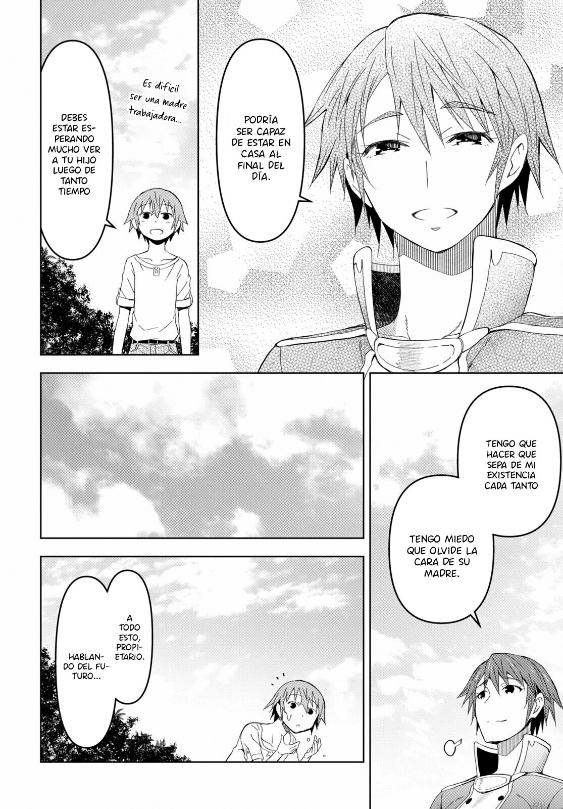 Dungeon Tou de Yadoya o Yarou! Souzou Mahou o Moratta Ore no Hosoude Hanjouki Capítulo 14 - Página 7 en español
