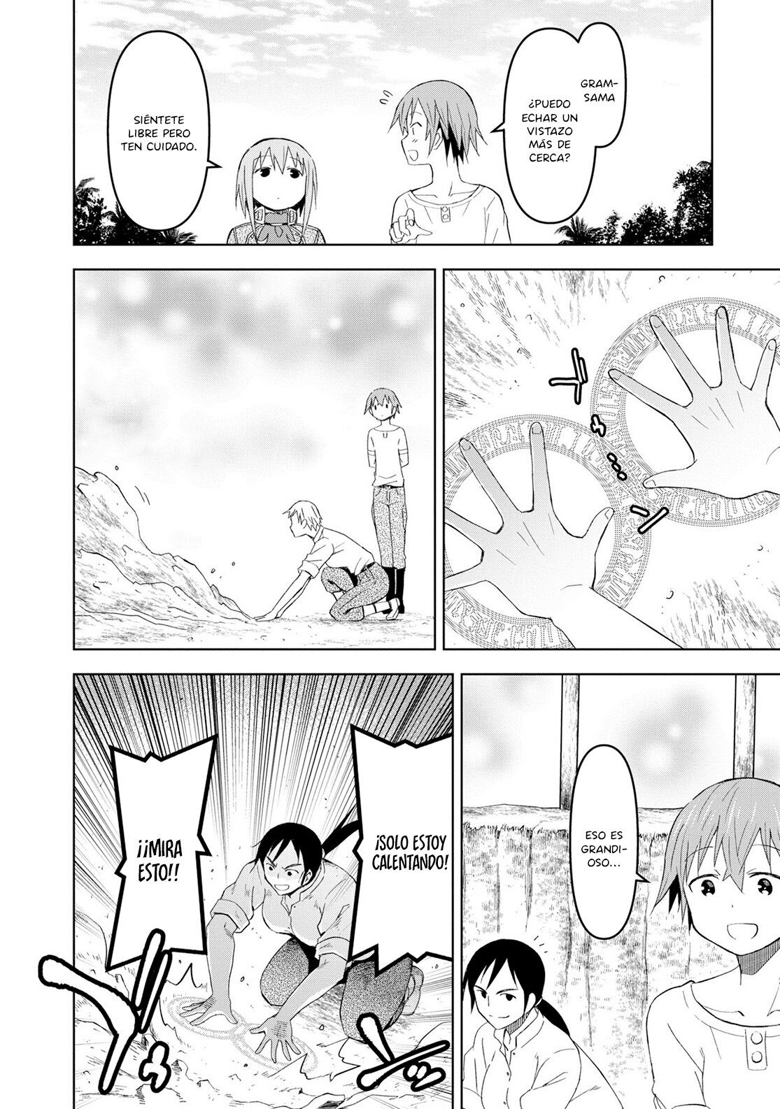 Dungeon Tou de Yadoya o Yarou! Souzou Mahou o Moratta Ore no Hosoude Hanjouki Capítulo 18 - Página 7 en español