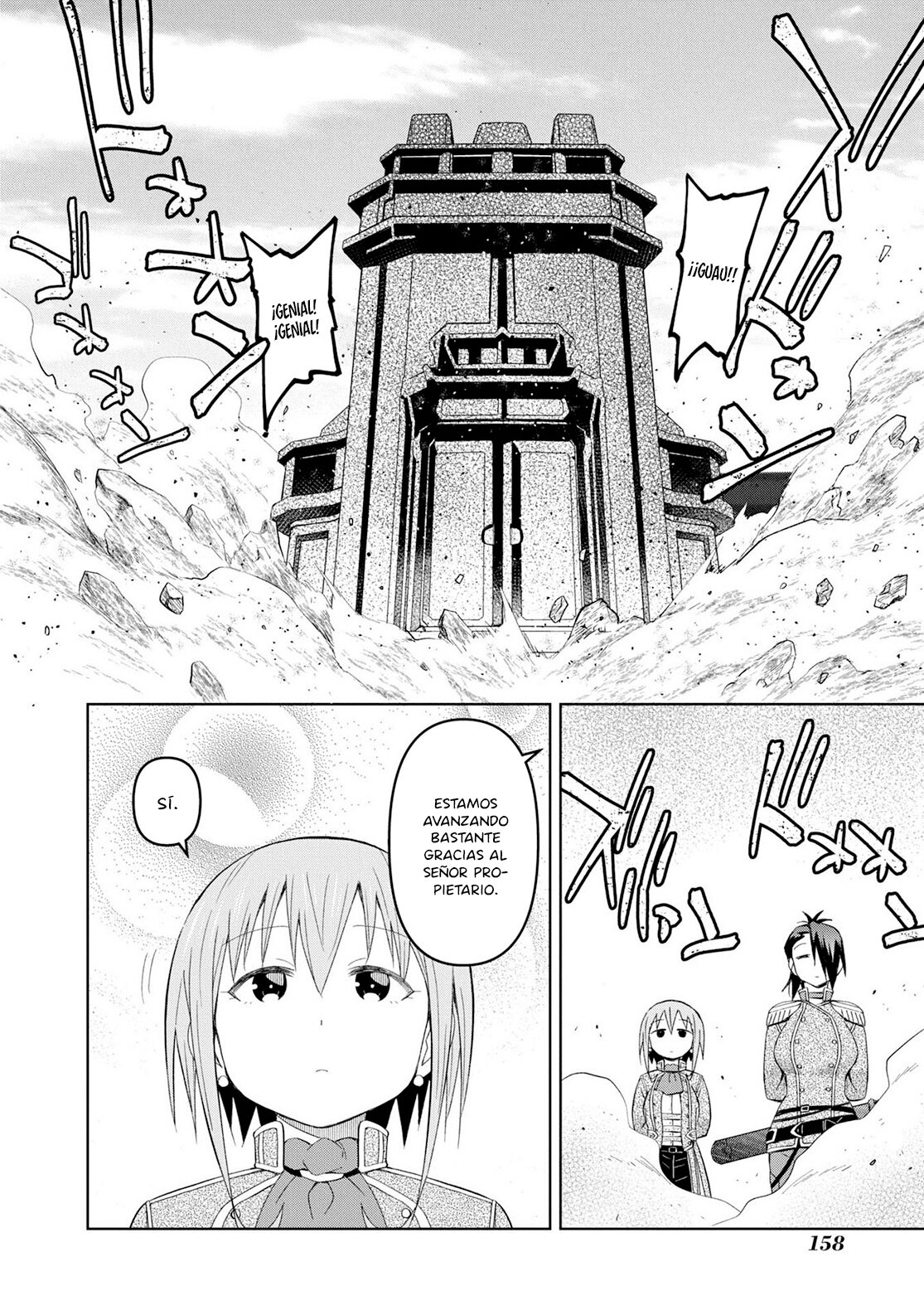 Dungeon Tou de Yadoya o Yarou! Souzou Mahou o Moratta Ore no Hosoude Hanjouki Capítulo 18 - Página 9 en español