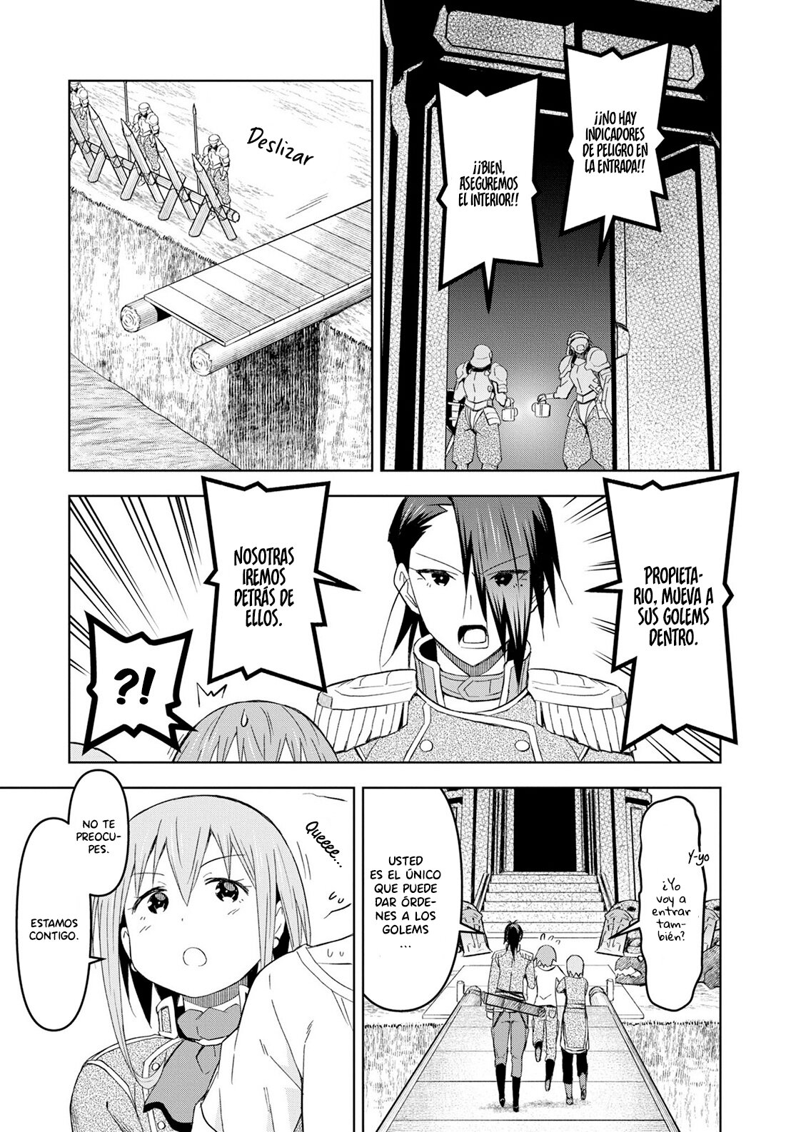 Dungeon Tou de Yadoya o Yarou! Souzou Mahou o Moratta Ore no Hosoude Hanjouki Capítulo 19 - Página 25 en español