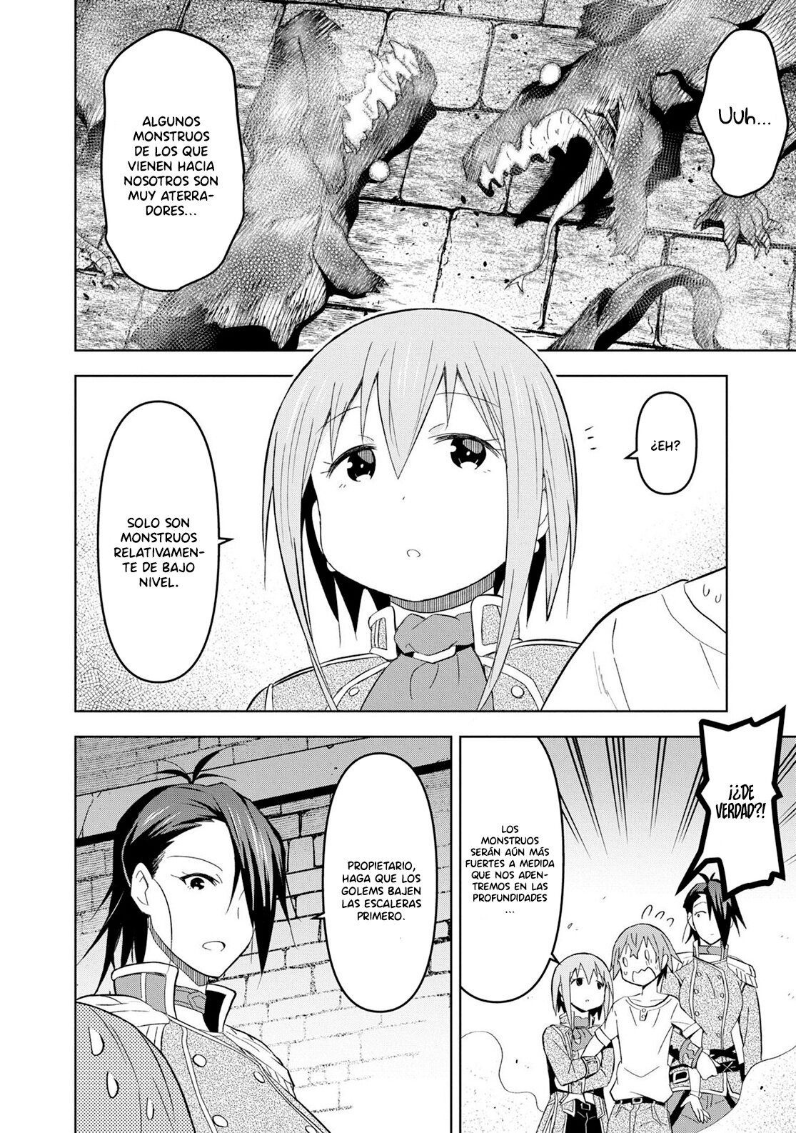 Dungeon Tou de Yadoya o Yarou! Souzou Mahou o Moratta Ore no Hosoude Hanjouki Capítulo 19 - Página 28 en español