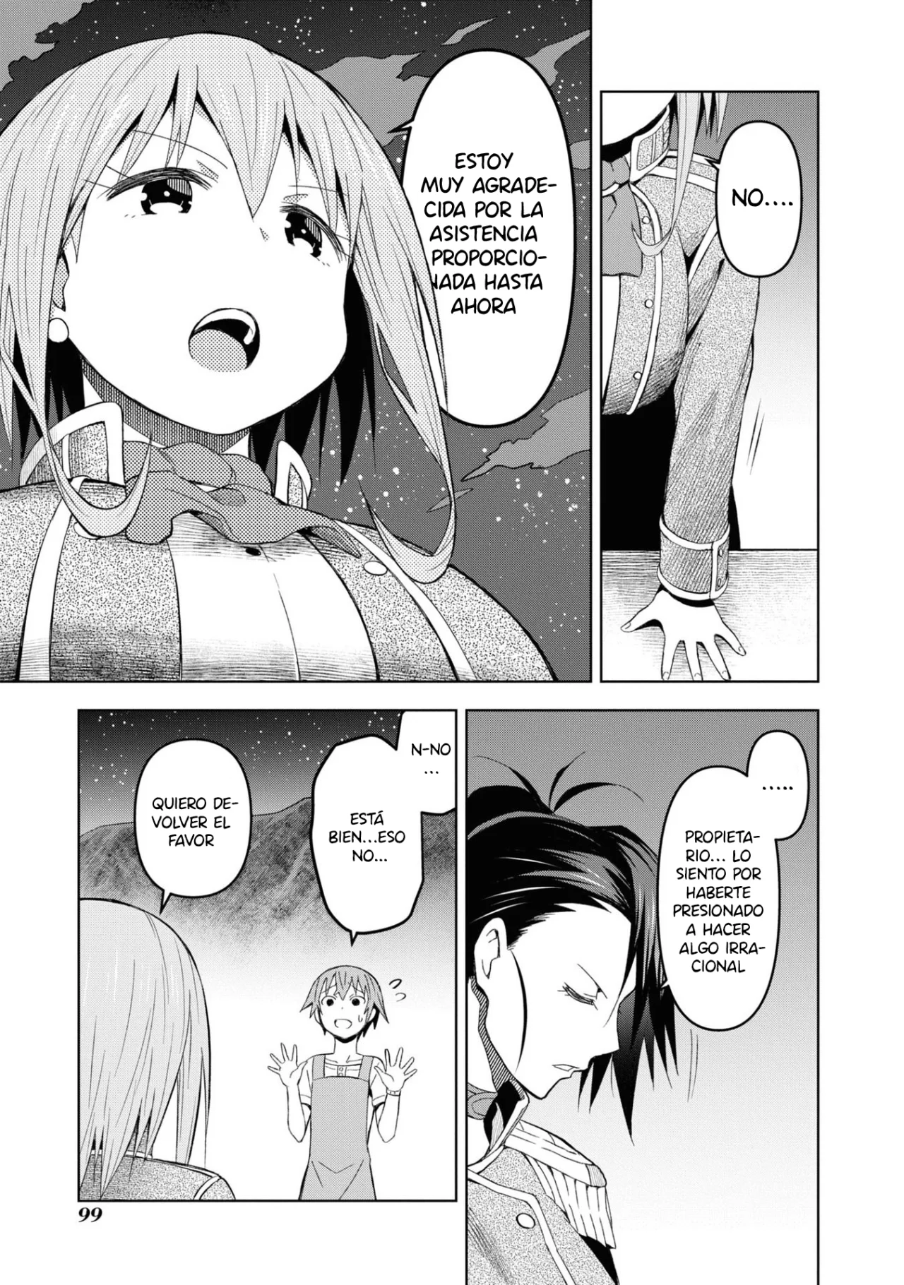 Dungeon Tou de Yadoya o Yarou! Souzou Mahou o Moratta Ore no Hosoude Hanjouki Capítulo 22 - Página 12 en español