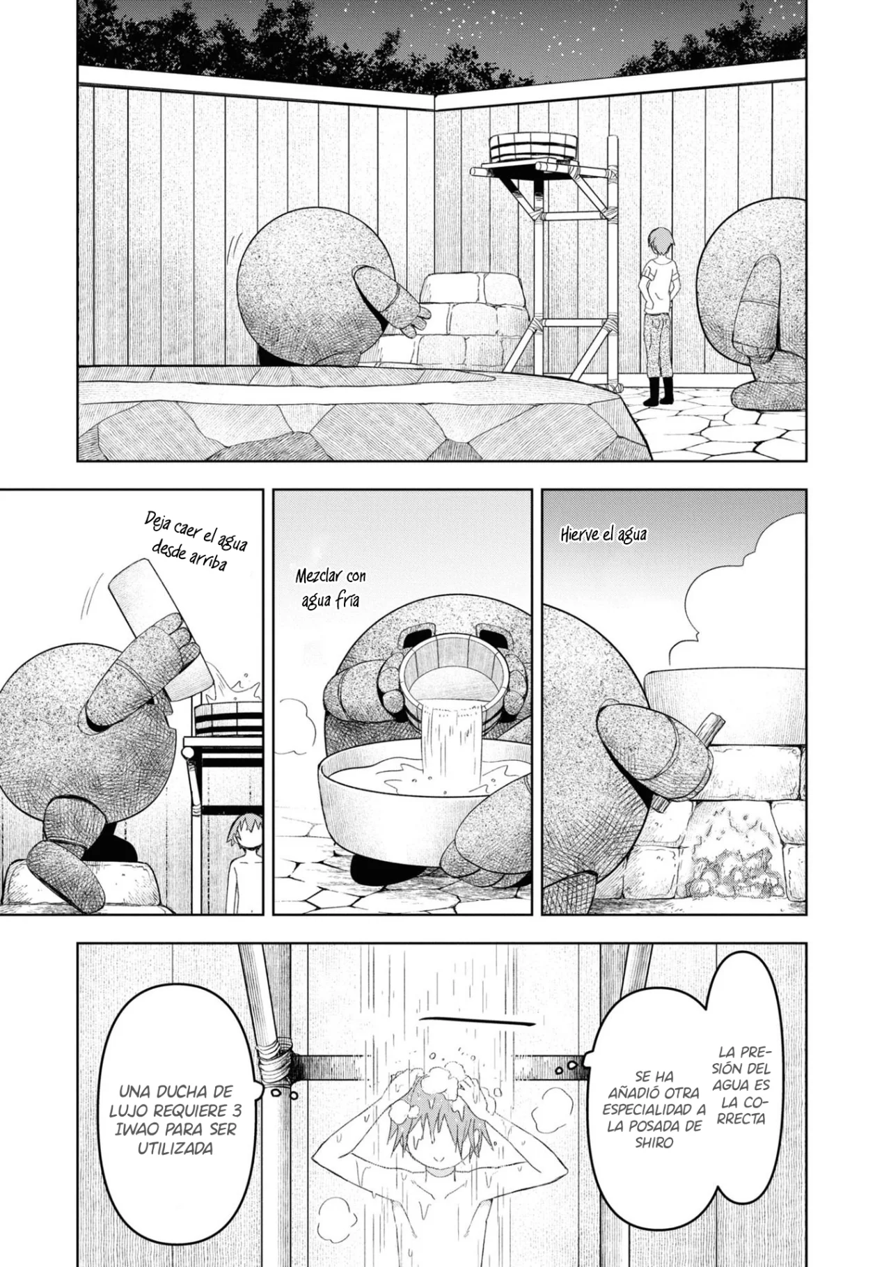 Dungeon Tou de Yadoya o Yarou! Souzou Mahou o Moratta Ore no Hosoude Hanjouki Capítulo 22 - Página 16 en español