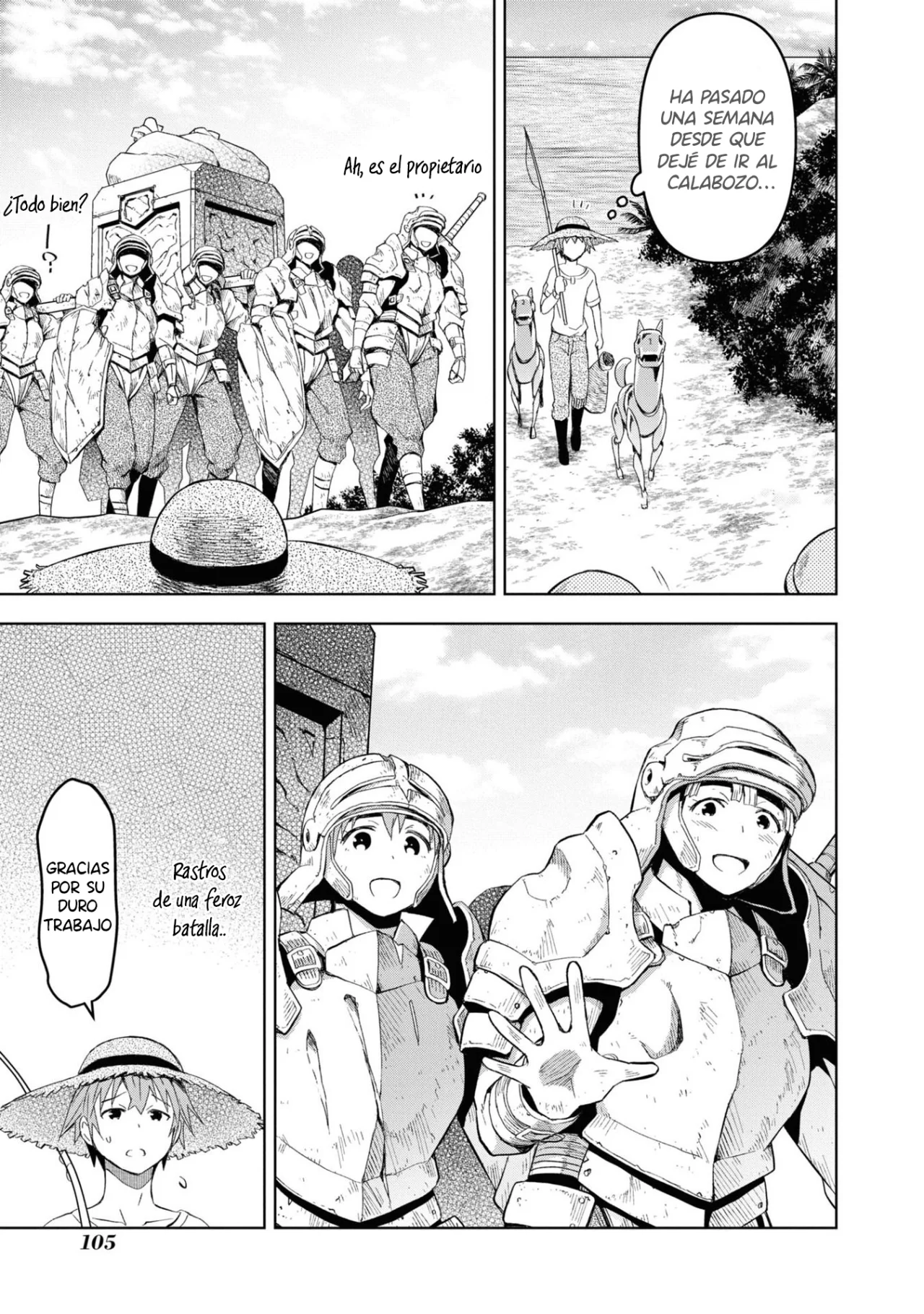 Dungeon Tou de Yadoya o Yarou! Souzou Mahou o Moratta Ore no Hosoude Hanjouki Capítulo 22 - Página 18 en español