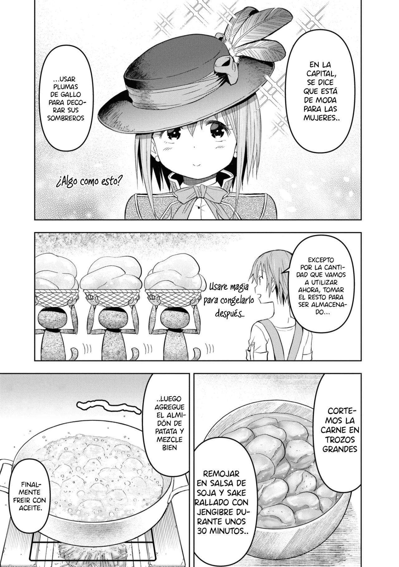 Dungeon Tou de Yadoya o Yarou! Souzou Mahou o Moratta Ore no Hosoude Hanjouki Capítulo 22 - Página 6 en español