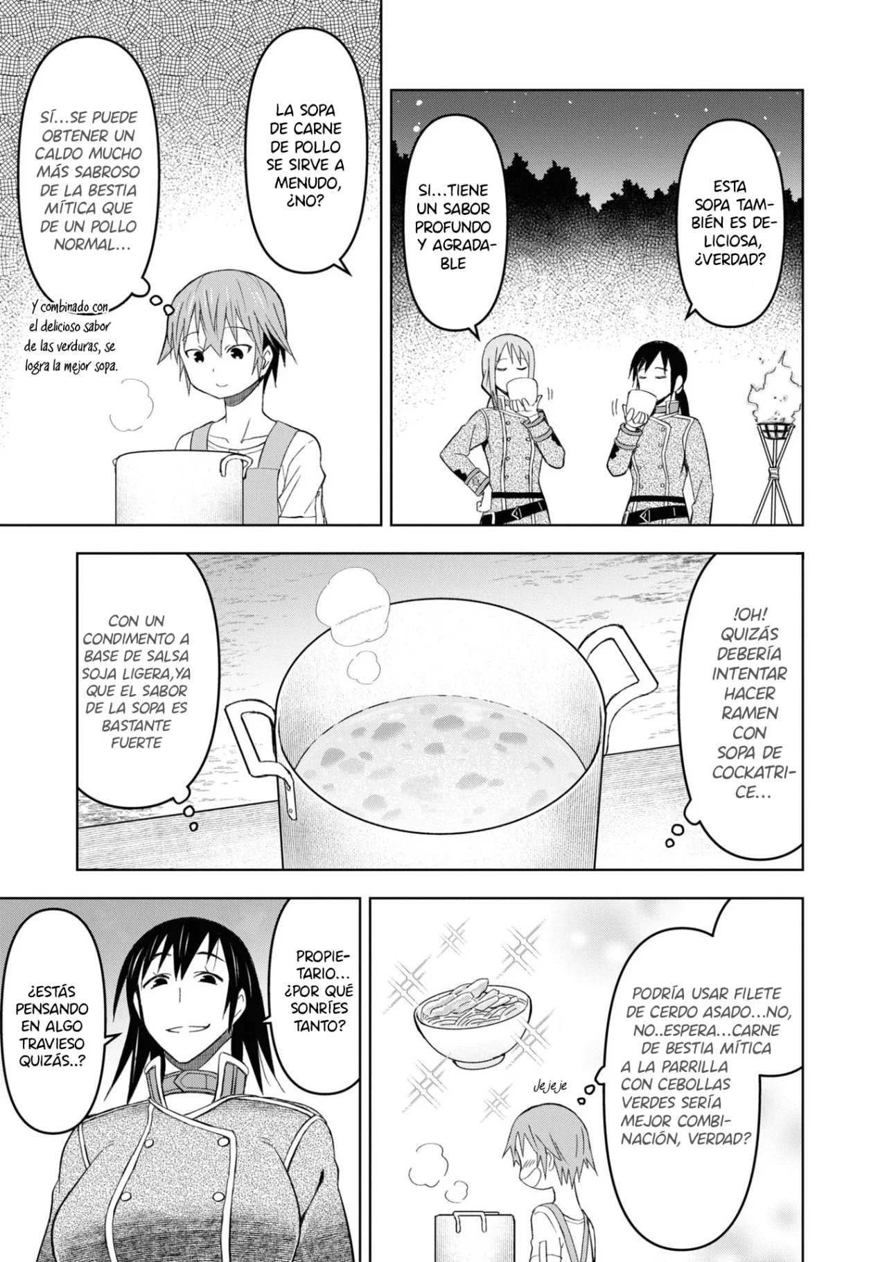 Dungeon Tou de Yadoya o Yarou! Souzou Mahou o Moratta Ore no Hosoude Hanjouki Capítulo 22 - Página 8 en español