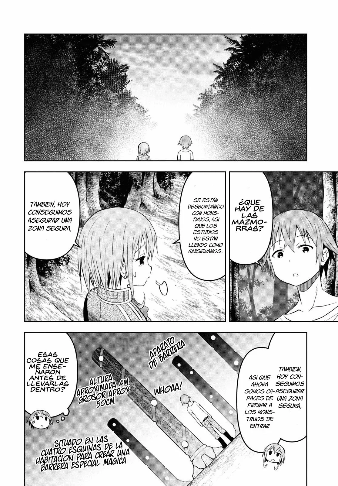 Dungeon Tou de Yadoya o Yarou! Souzou Mahou o Moratta Ore no Hosoude Hanjouki Capítulo 26 - Página 7 en español