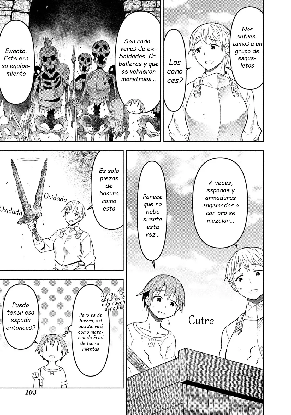 Dungeon Tou de Yadoya o Yarou! Souzou Mahou o Moratta Ore no Hosoude Hanjouki Capítulo 28 - Página 10 en español