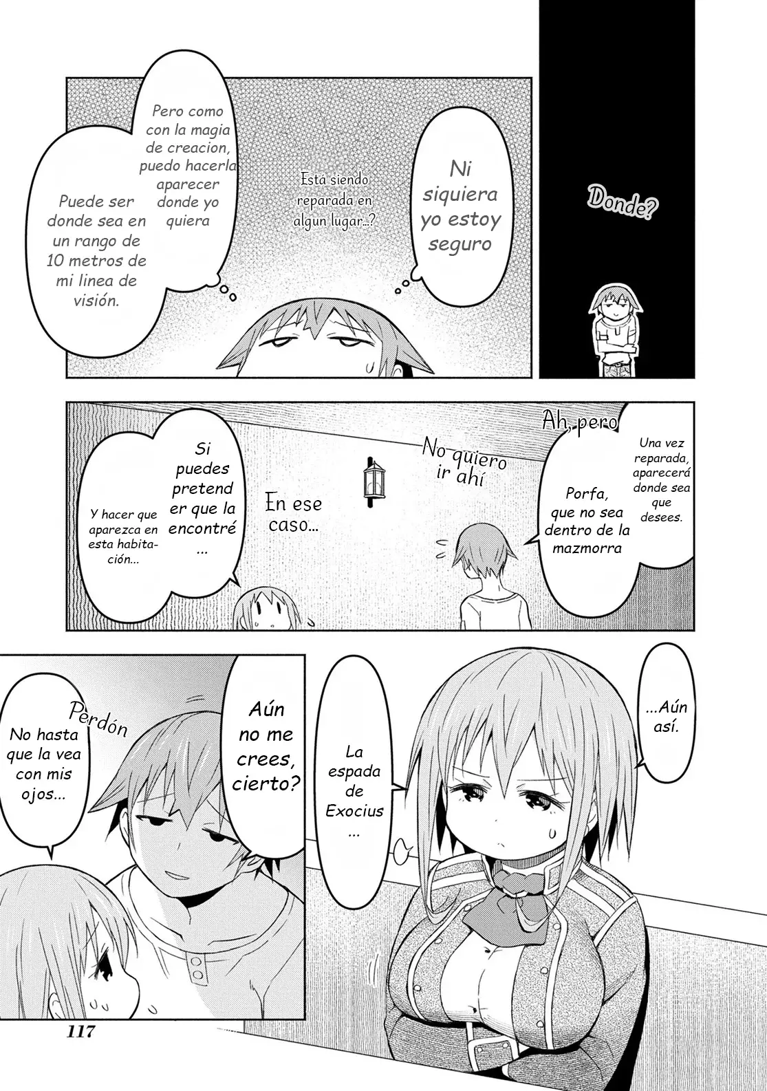 Dungeon Tou de Yadoya o Yarou! Souzou Mahou o Moratta Ore no Hosoude Hanjouki Capítulo 28 - Página 24 en español