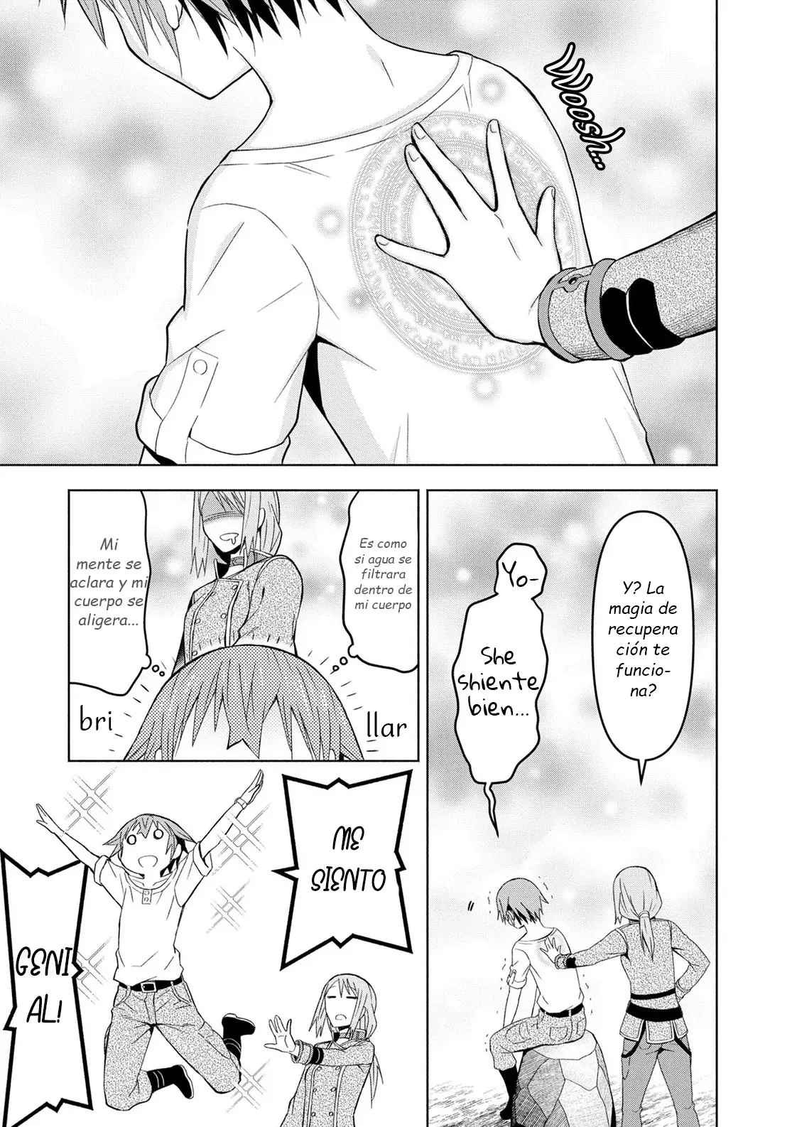Dungeon Tou de Yadoya o Yarou! Souzou Mahou o Moratta Ore no Hosoude Hanjouki Capítulo 28 - Página 4 en español