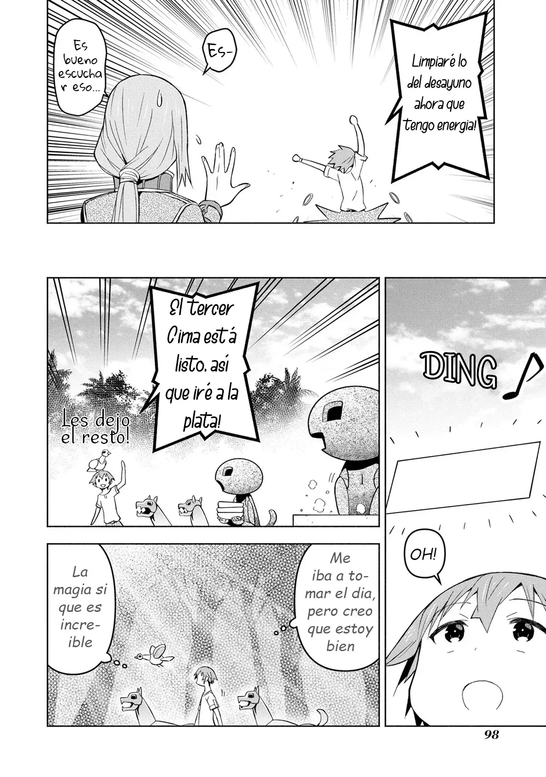 Dungeon Tou de Yadoya o Yarou! Souzou Mahou o Moratta Ore no Hosoude Hanjouki Capítulo 28 - Página 5 en español