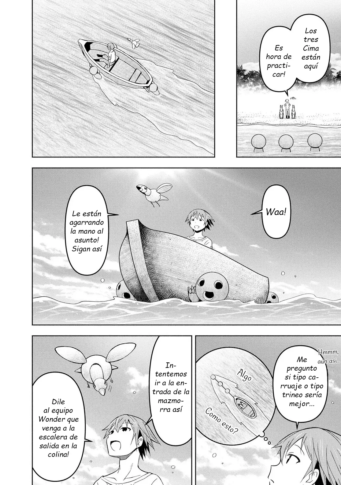 Dungeon Tou de Yadoya o Yarou! Souzou Mahou o Moratta Ore no Hosoude Hanjouki Capítulo 28 - Página 7 en español