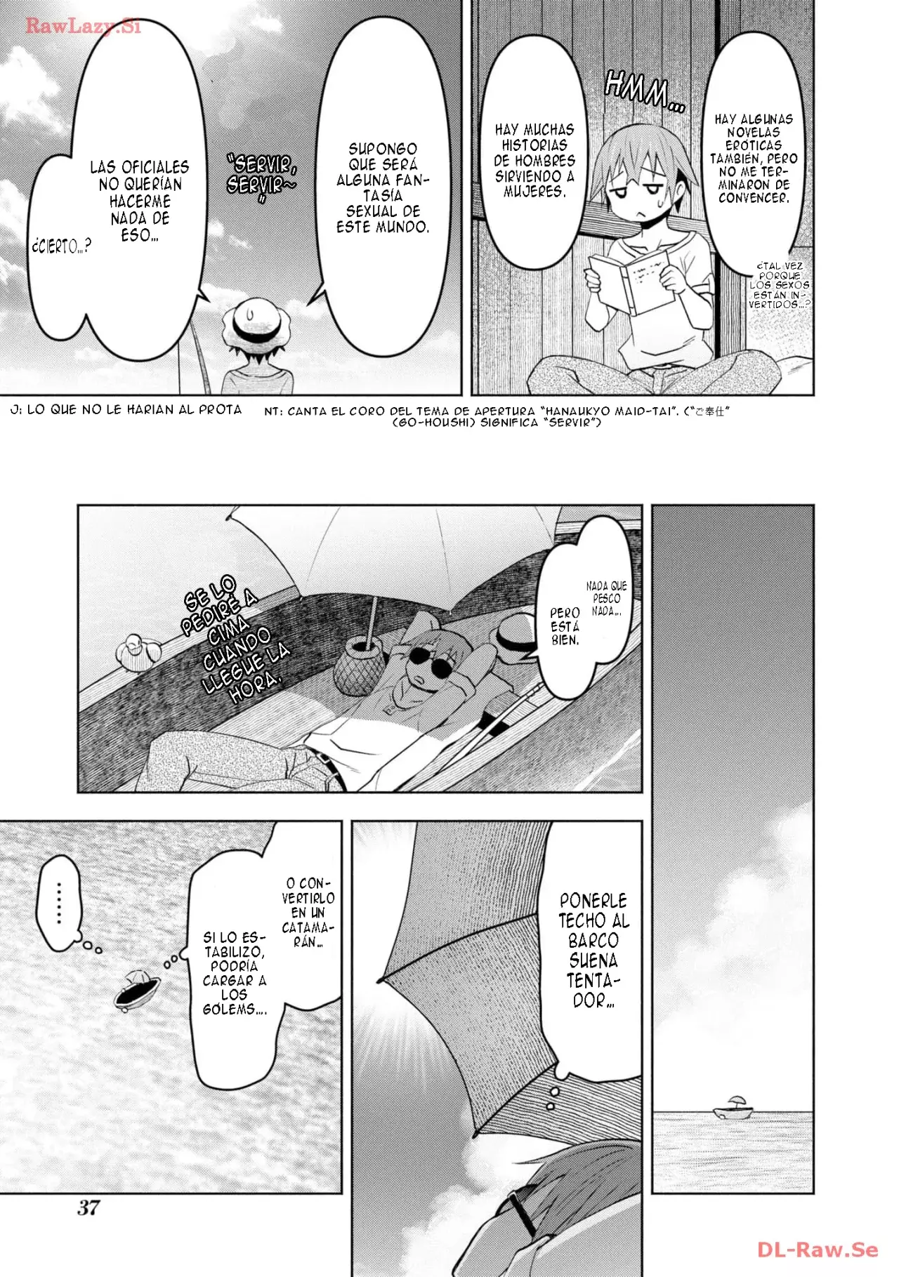 Dungeon Tou de Yadoya o Yarou! Souzou Mahou o Moratta Ore no Hosoude Hanjouki Capítulo 32 - Página 9 en español