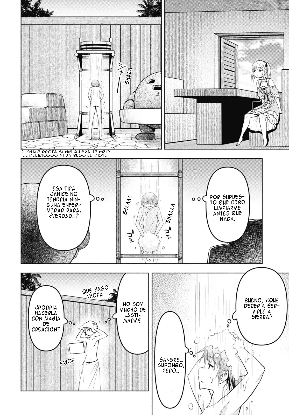 Dungeon Tou de Yadoya o Yarou! Souzou Mahou o Moratta Ore no Hosoude Hanjouki Capítulo 33 - Página 17 en español