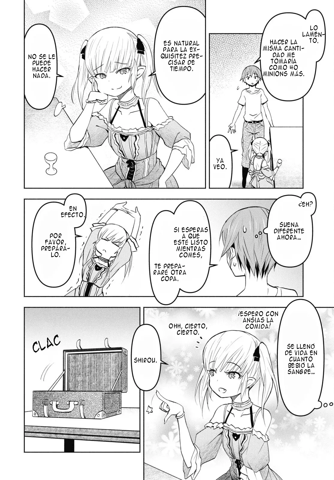 Dungeon Tou de Yadoya o Yarou! Souzou Mahou o Moratta Ore no Hosoude Hanjouki Capítulo 33 - Página 23 en español