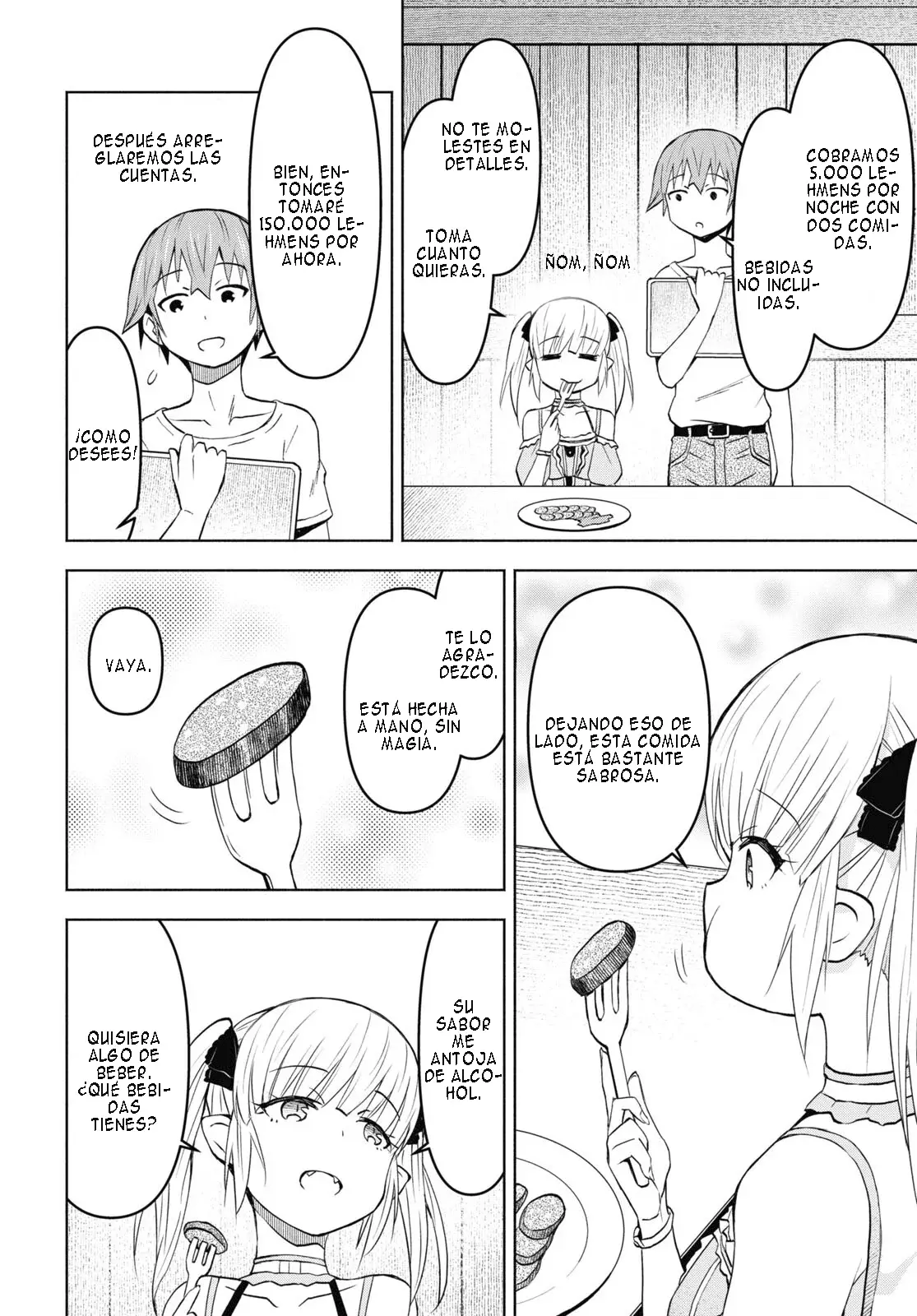 Dungeon Tou de Yadoya o Yarou! Souzou Mahou o Moratta Ore no Hosoude Hanjouki Capítulo 33 - Página 25 en español