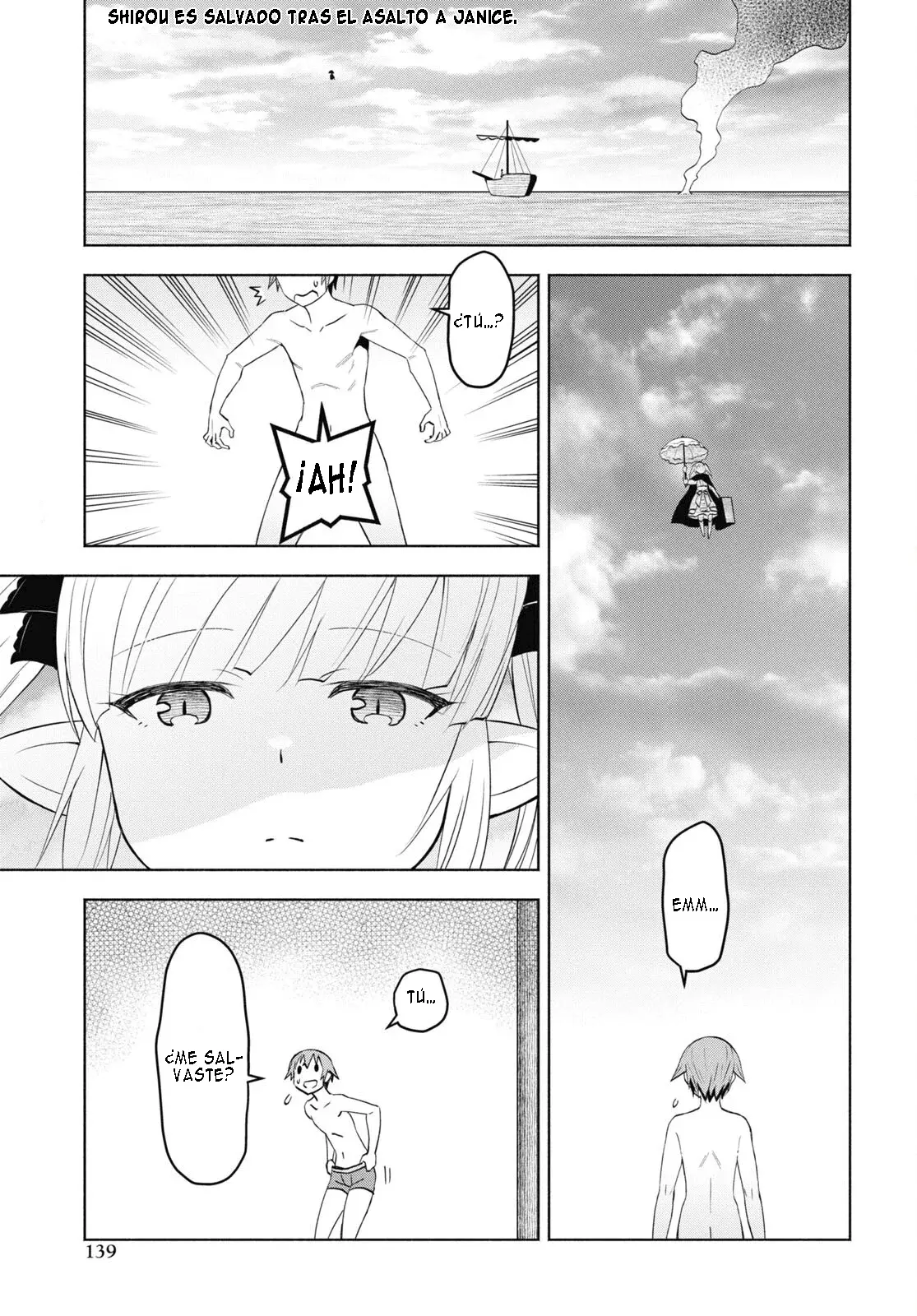 Dungeon Tou de Yadoya o Yarou! Souzou Mahou o Moratta Ore no Hosoude Hanjouki Capítulo 33 - Página 4 en español