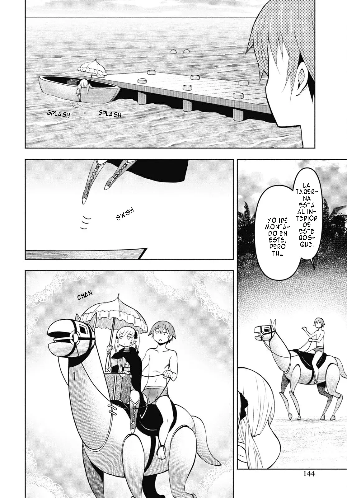Dungeon Tou de Yadoya o Yarou! Souzou Mahou o Moratta Ore no Hosoude Hanjouki Capítulo 33 - Página 9 en español