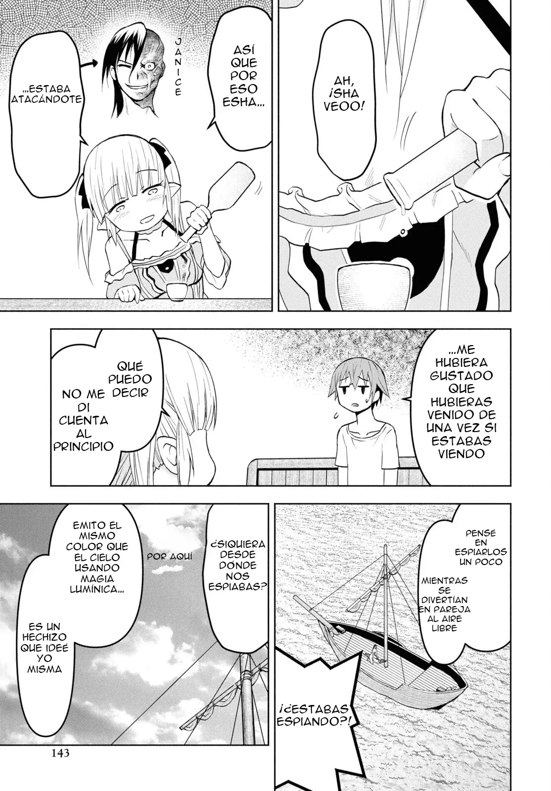 Dungeon Tou de Yadoya o Yarou! Souzou Mahou o Moratta Ore no Hosoude Hanjouki Capítulo 34 - Página 16 en español