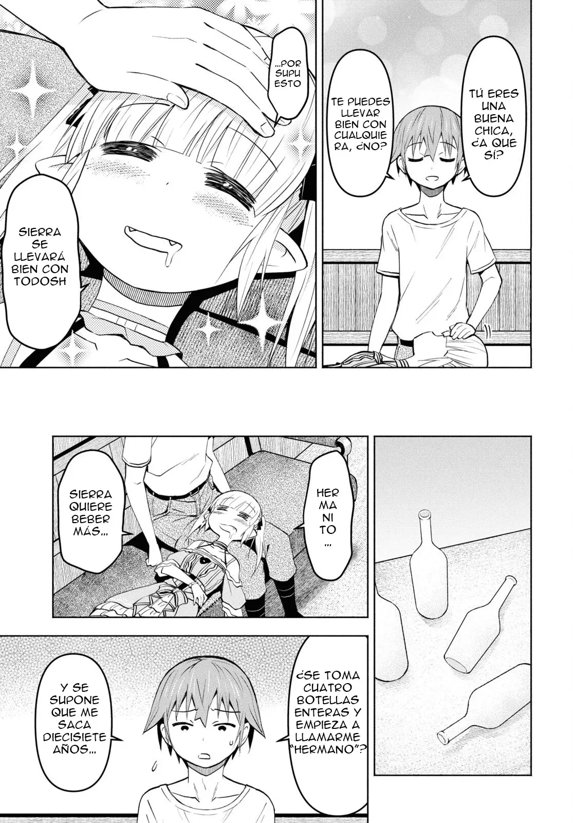 Dungeon Tou de Yadoya o Yarou! Souzou Mahou o Moratta Ore no Hosoude Hanjouki Capítulo 34 - Página 24 en español