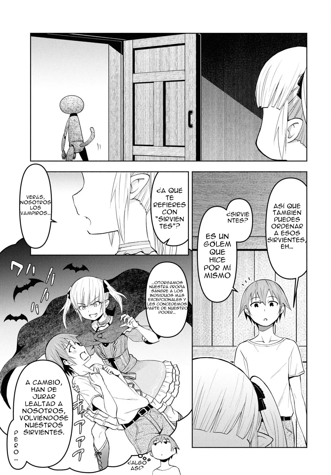 Dungeon Tou de Yadoya o Yarou! Souzou Mahou o Moratta Ore no Hosoude Hanjouki Capítulo 34 - Página 4 en español