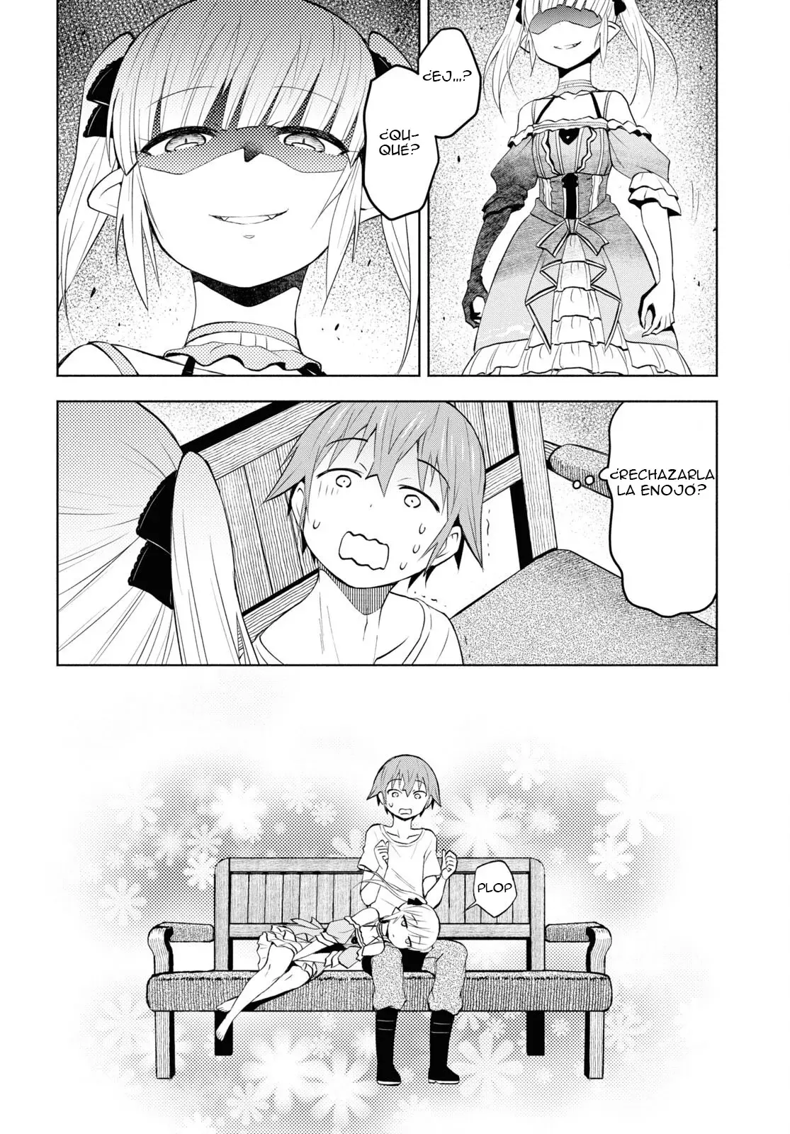 Dungeon Tou de Yadoya o Yarou! Souzou Mahou o Moratta Ore no Hosoude Hanjouki Capítulo 34 - Página 9 en español