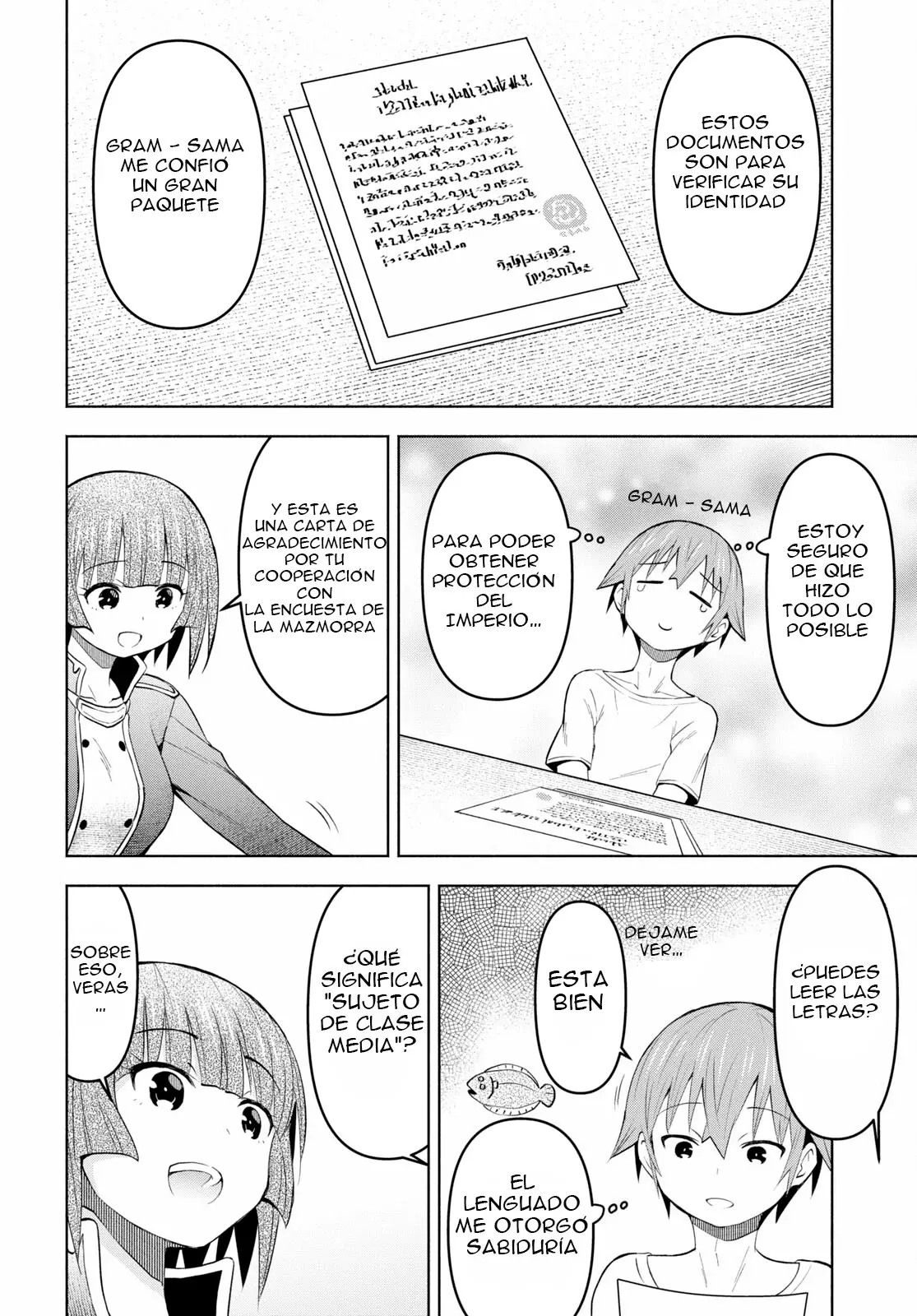 Dungeon Tou de Yadoya o Yarou! Souzou Mahou o Moratta Ore no Hosoude Hanjouki Capítulo 35 - Página 20 en español