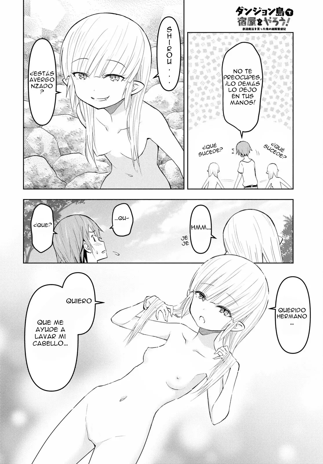 Dungeon Tou de Yadoya o Yarou! Souzou Mahou o Moratta Ore no Hosoude Hanjouki Capítulo 35 - Página 8 en español