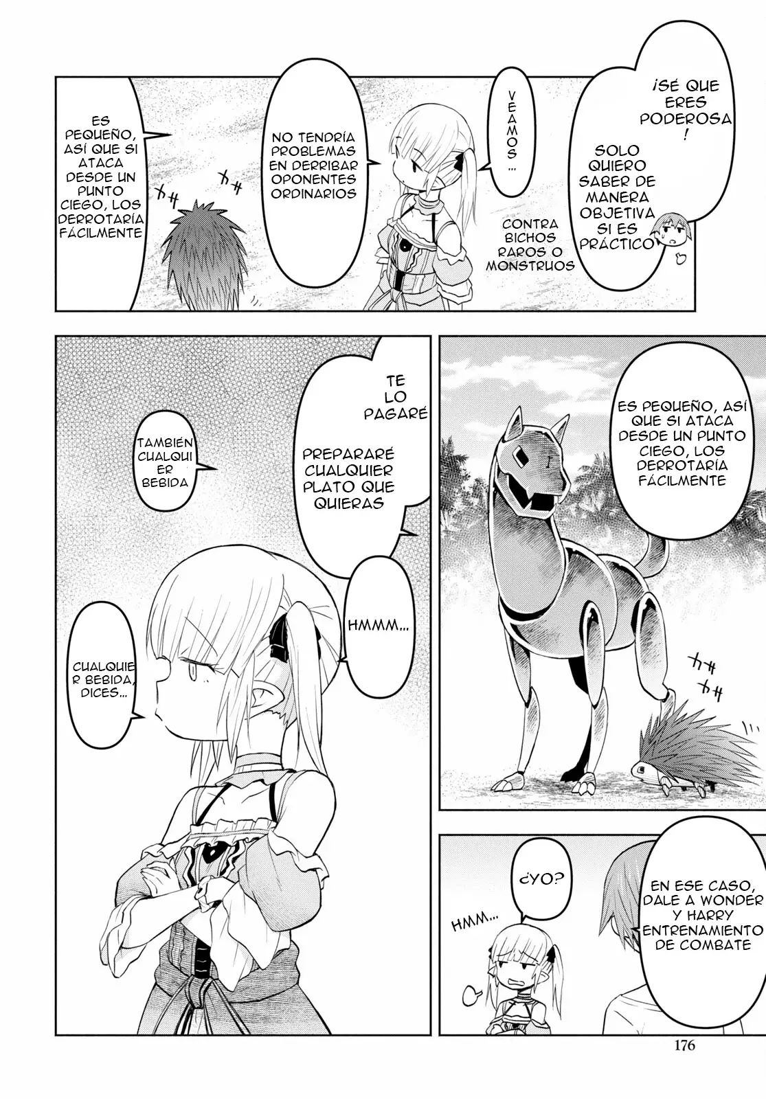Dungeon Tou de Yadoya o Yarou! Souzou Mahou o Moratta Ore no Hosoude Hanjouki Capítulo 36 - Página 10 en español