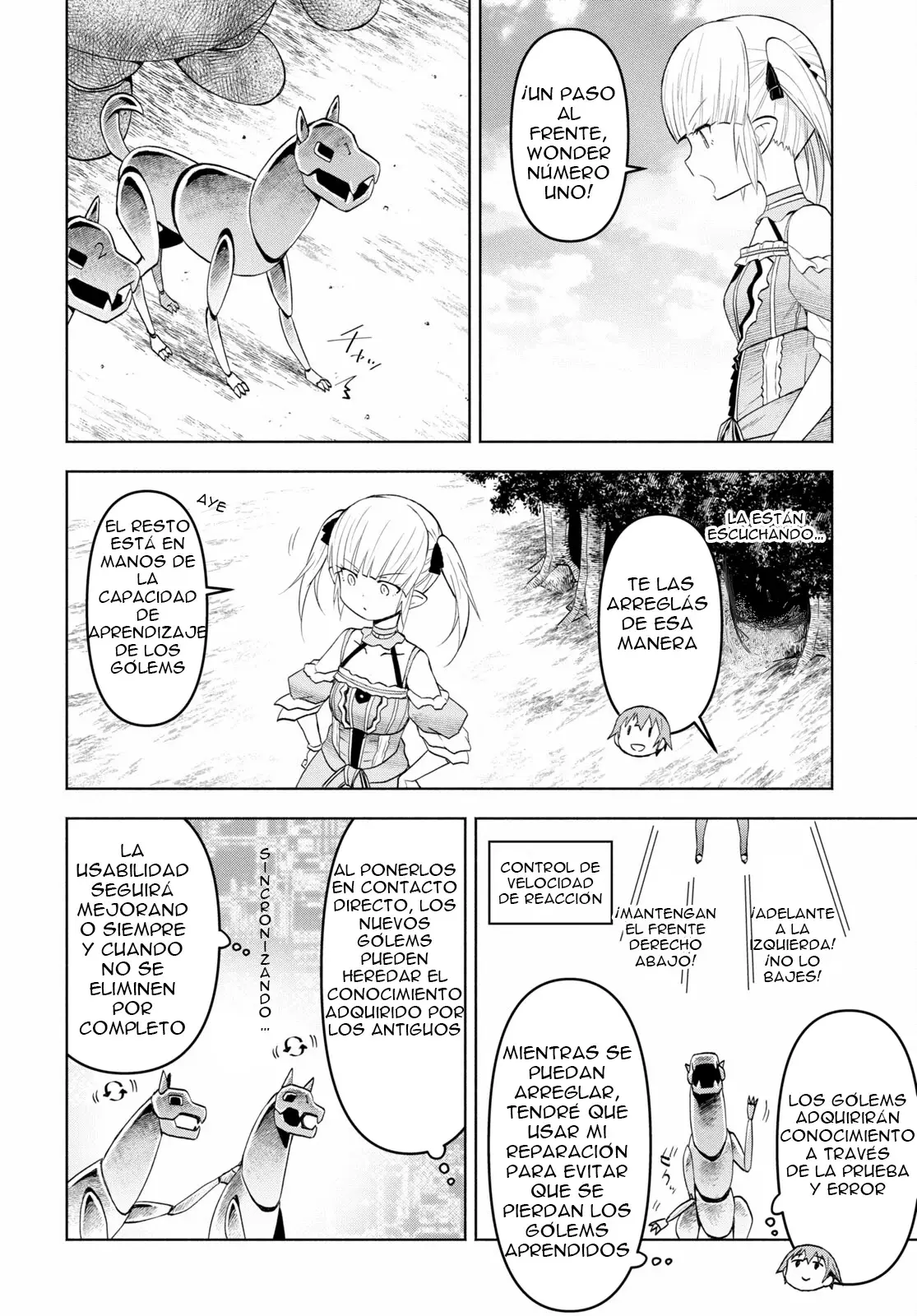 Dungeon Tou de Yadoya o Yarou! Souzou Mahou o Moratta Ore no Hosoude Hanjouki Capítulo 36 - Página 14 en español