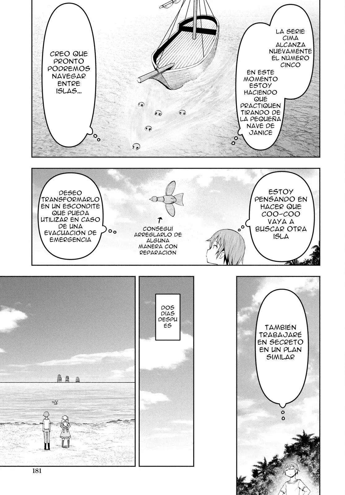 Dungeon Tou de Yadoya o Yarou! Souzou Mahou o Moratta Ore no Hosoude Hanjouki Capítulo 36 - Página 15 en español
