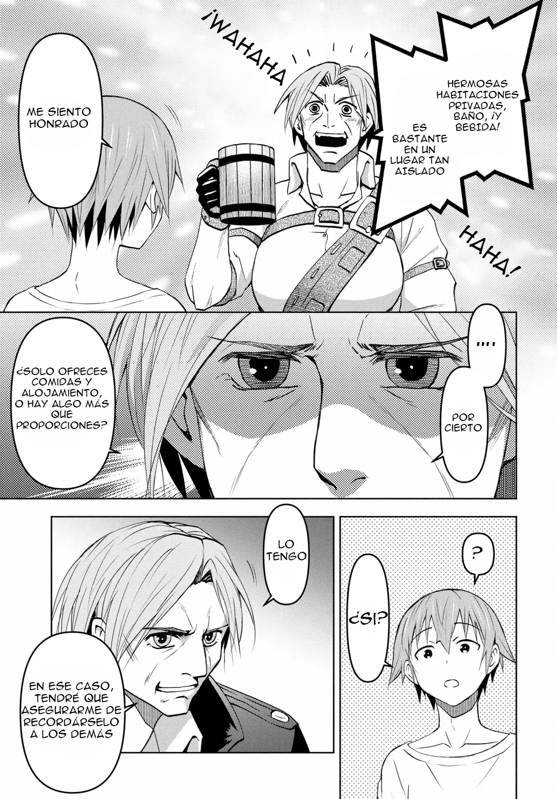Dungeon Tou de Yadoya o Yarou! Souzou Mahou o Moratta Ore no Hosoude Hanjouki Capítulo 36 - Página 25 en español