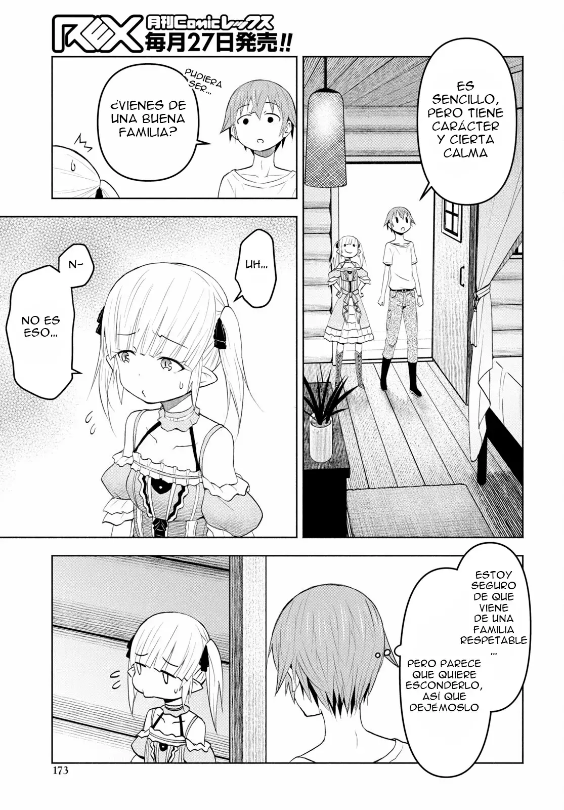 Dungeon Tou de Yadoya o Yarou! Souzou Mahou o Moratta Ore no Hosoude Hanjouki Capítulo 36 - Página 7 en español