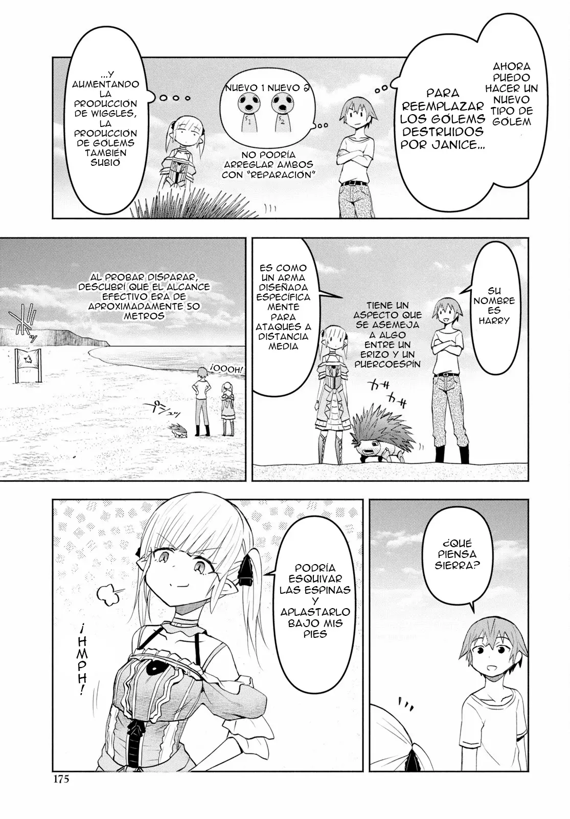 Dungeon Tou de Yadoya o Yarou! Souzou Mahou o Moratta Ore no Hosoude Hanjouki Capítulo 36 - Página 9 en español