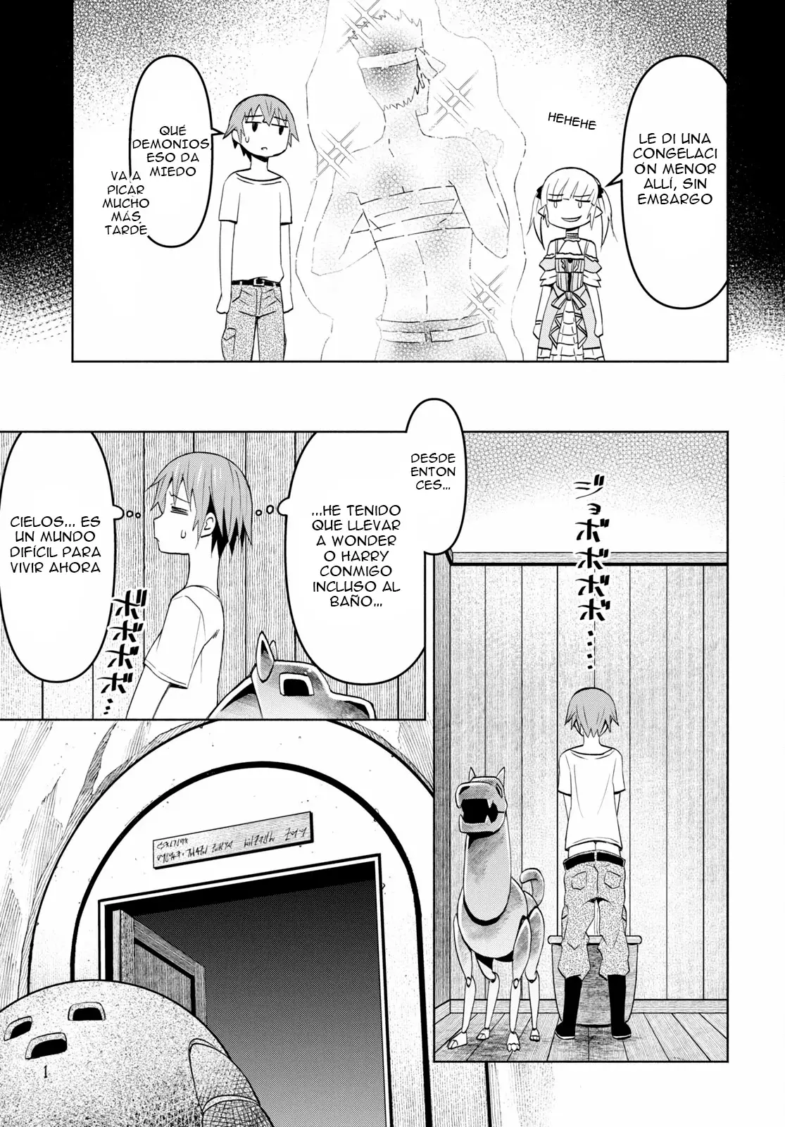 Dungeon Tou de Yadoya o Yarou! Souzou Mahou o Moratta Ore no Hosoude Hanjouki Capítulo 37 - Página 13 en español