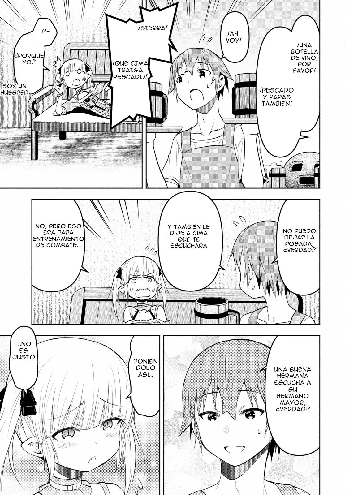 Dungeon Tou de Yadoya o Yarou! Souzou Mahou o Moratta Ore no Hosoude Hanjouki Capítulo 37 - Página 17 en español
