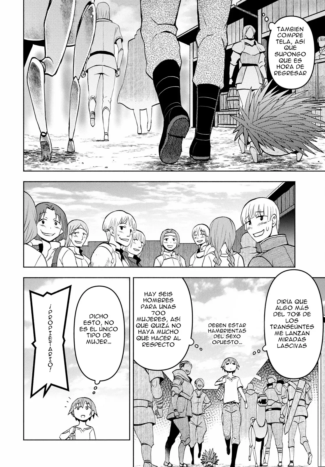 Dungeon Tou de Yadoya o Yarou! Souzou Mahou o Moratta Ore no Hosoude Hanjouki Capítulo 37 - Página 27 en español