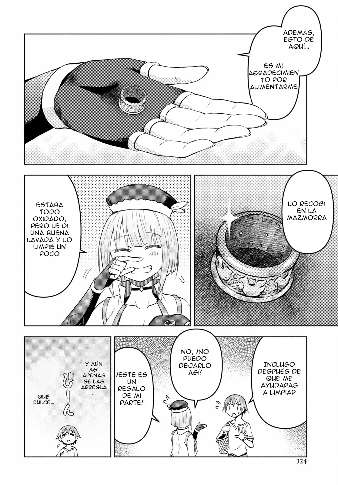 Dungeon Tou de Yadoya o Yarou! Souzou Mahou o Moratta Ore no Hosoude Hanjouki Capítulo 37 - Página 29 en español