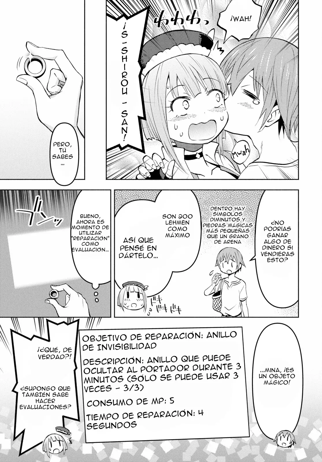 Dungeon Tou de Yadoya o Yarou! Souzou Mahou o Moratta Ore no Hosoude Hanjouki Capítulo 37 - Página 30 en español